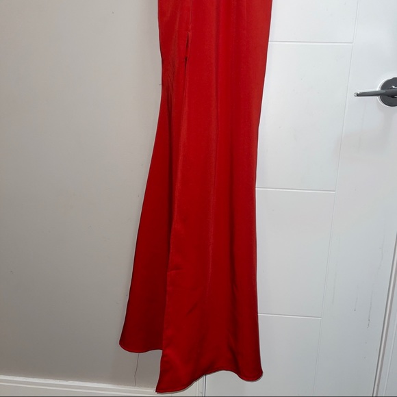 Red maxi dress sz small - Picture 5 of 5